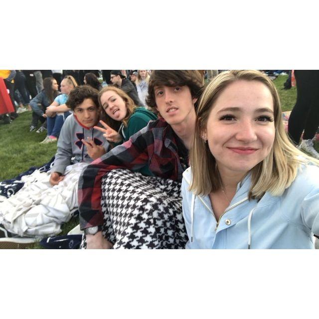 Seeing Post Malone with friends
