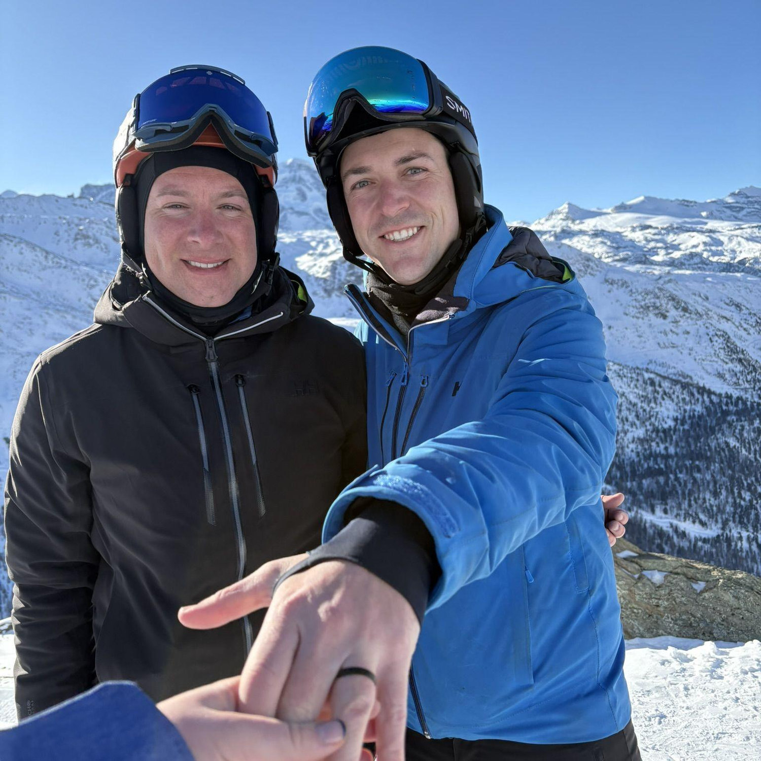 Engagement in Zermatt, Switzerland