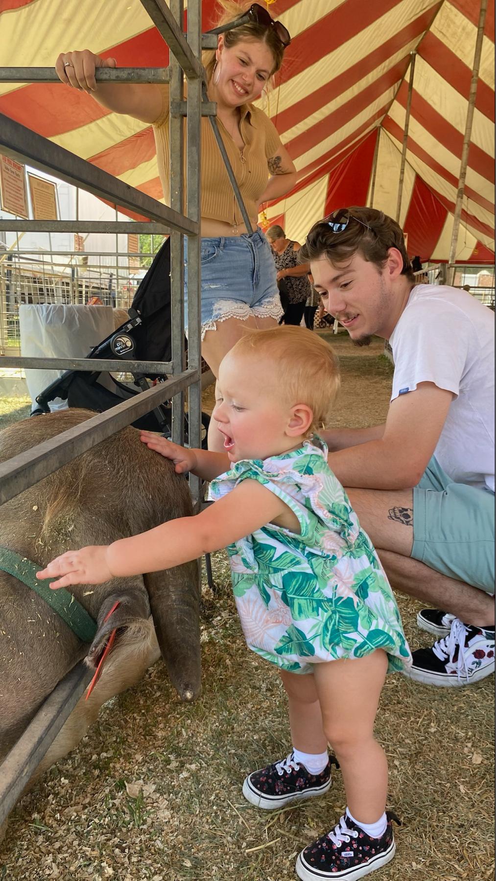 Family outing to the Boise fair