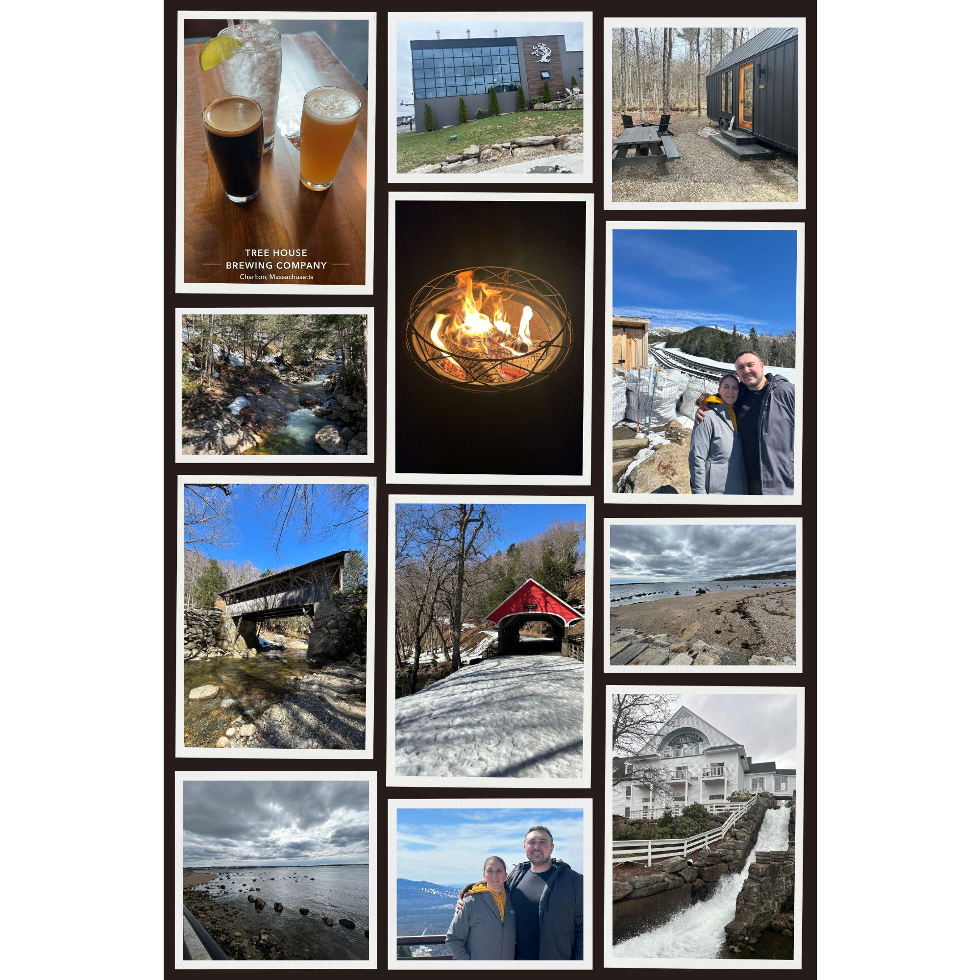 April 2025: We explored Connecticut, New Hampshire, and Massachusetts, enjoying the outdoors and visiting local breweries, restaurants and shops!