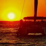 Sunset Catamaran Sailing Cruise in Caldera