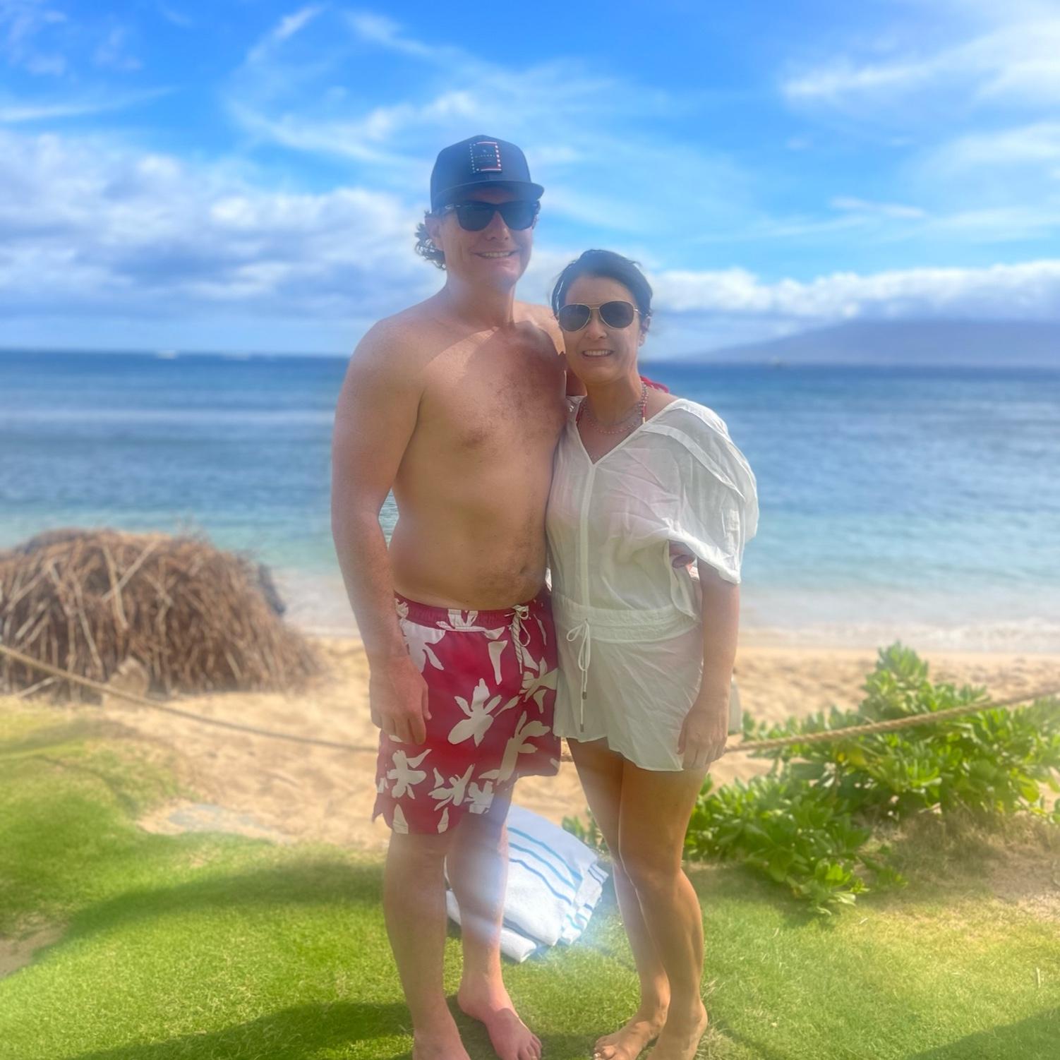 July 4th on Maui when we first met.