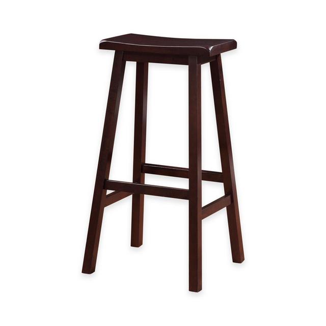 Classic Saddle 29-Inch Saddle Stool in Dark Brown