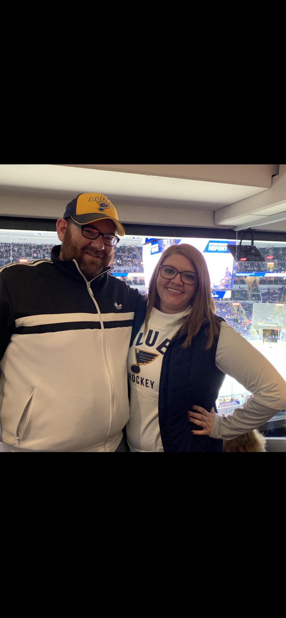 First Blues game 🏒