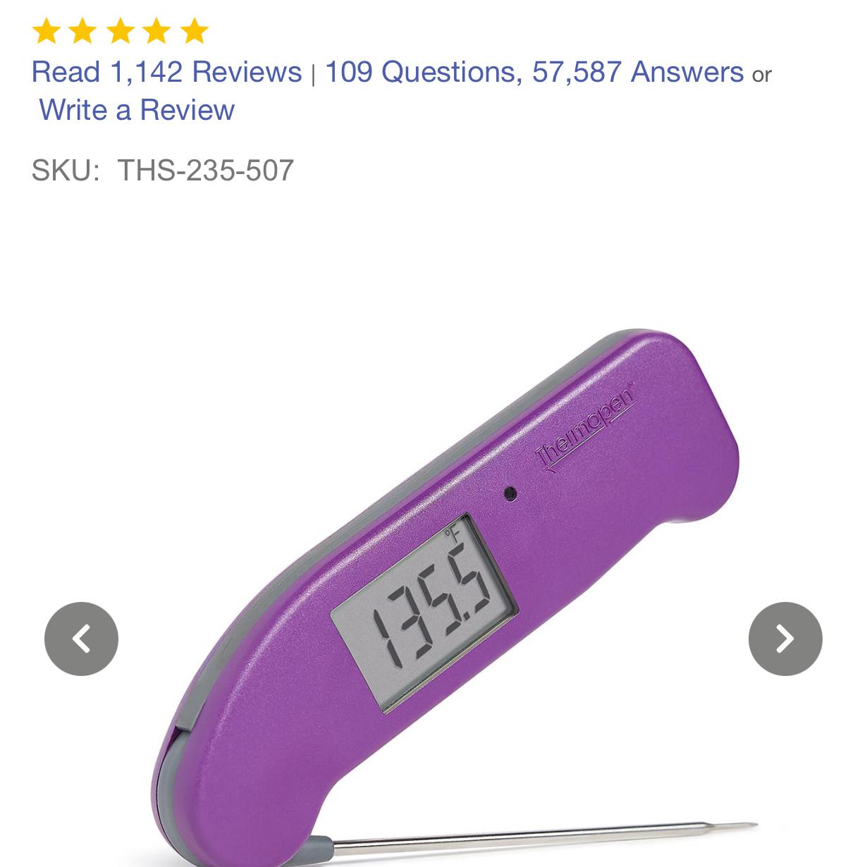 Thermoworks meat thermometer