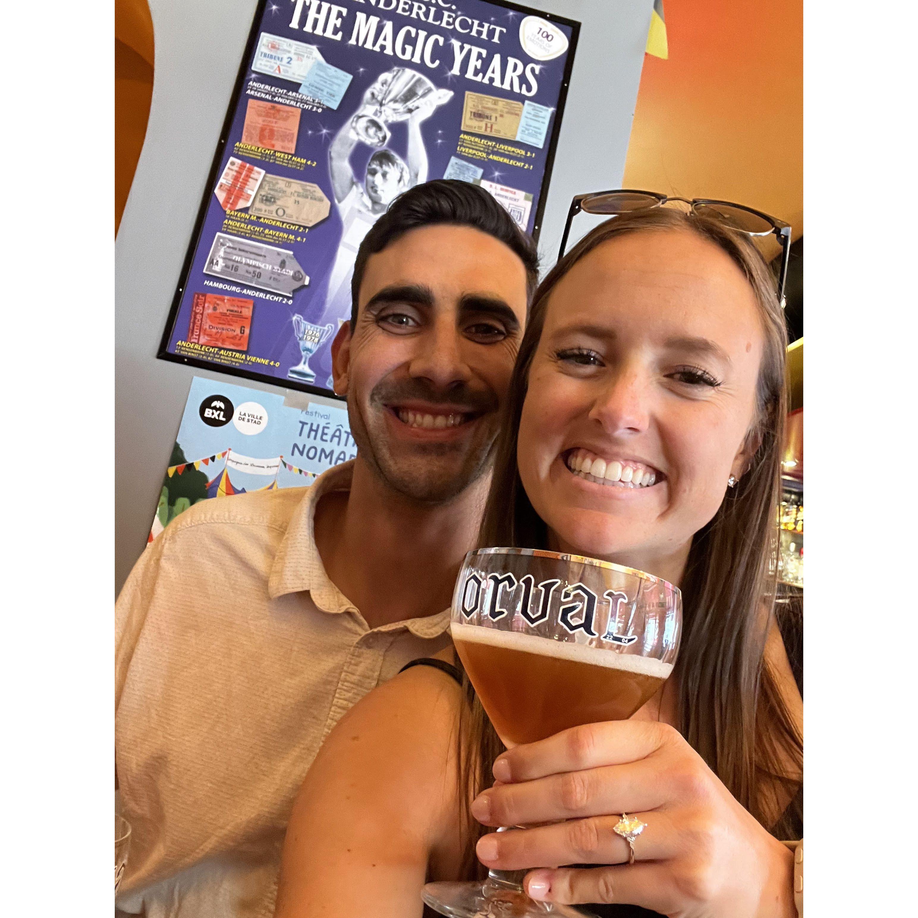 Beer tour in Brussels, Belgium September 2022!