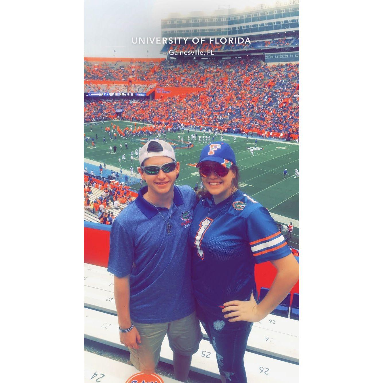 First Football Game!