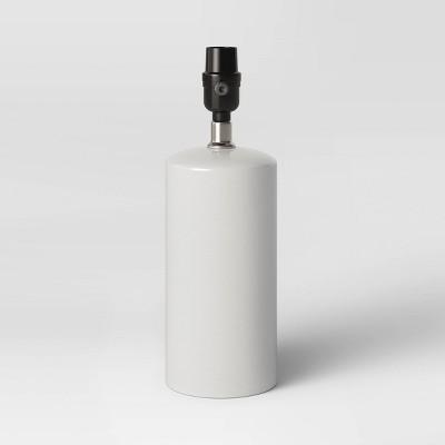 Small Ceramic LED Lamp Base White (Includes Energy Efficient Light Bulb)- Threshold&#153;
