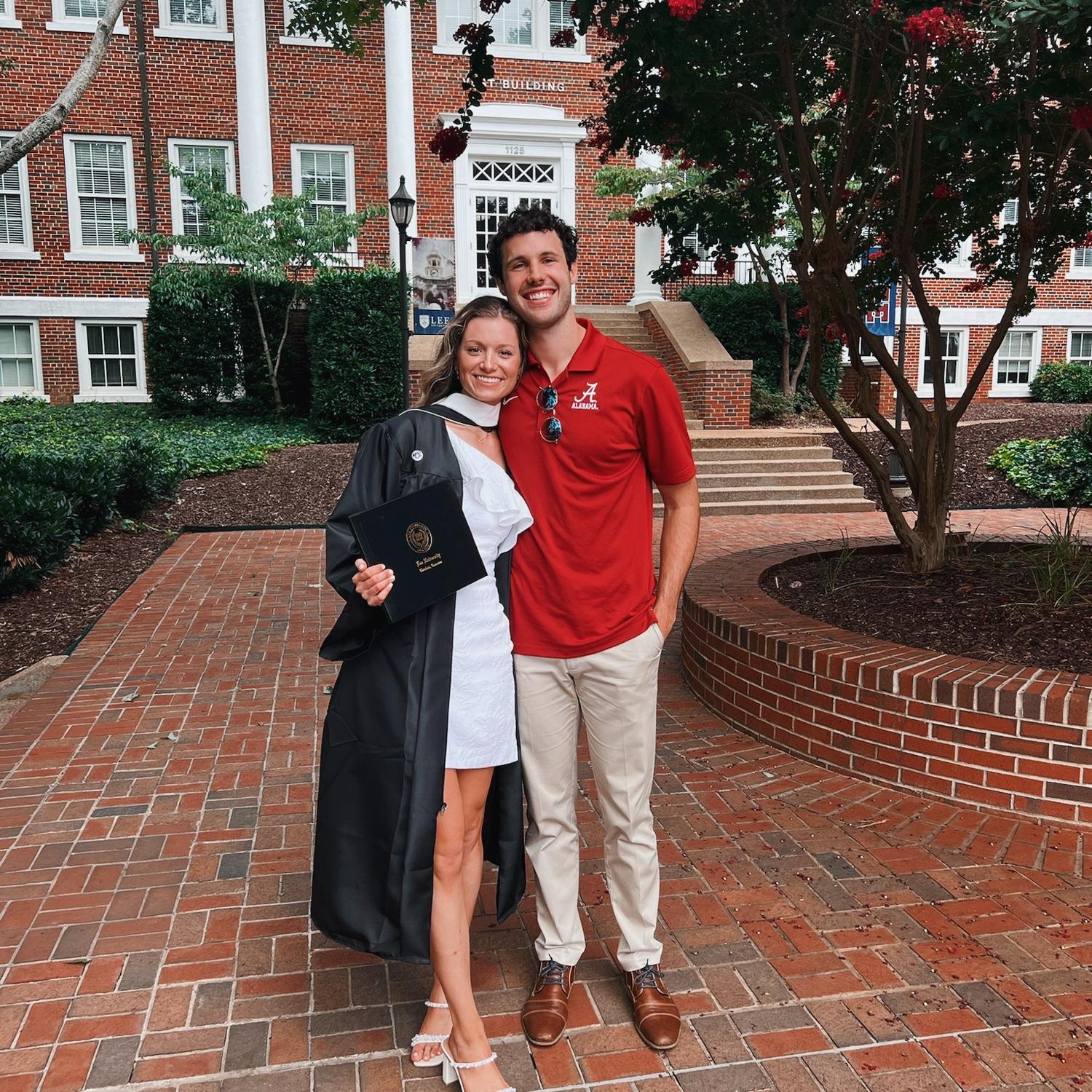 7/27/2024- Photo from MJ's gradation from Lee University in Cleveland, Tennessee.
