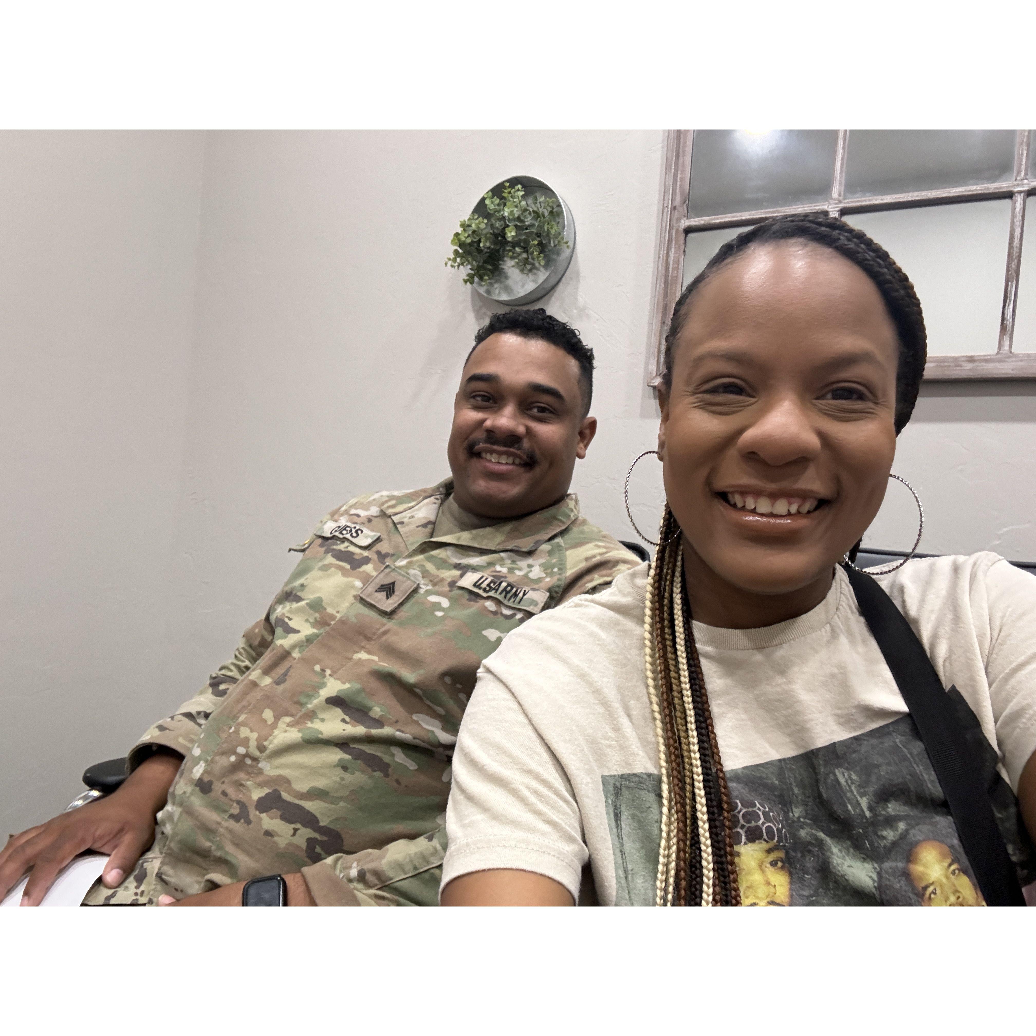 The day we bought our 1st home together!