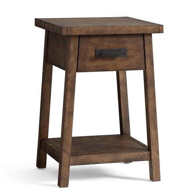 Mateo Nightstand, Salvaged Black