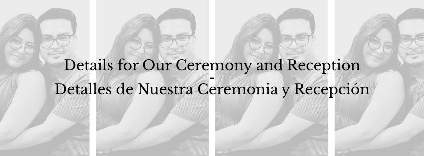 The Wedding Website of Lissette Amón Idrovo and Marcelo Benavides Dominguez