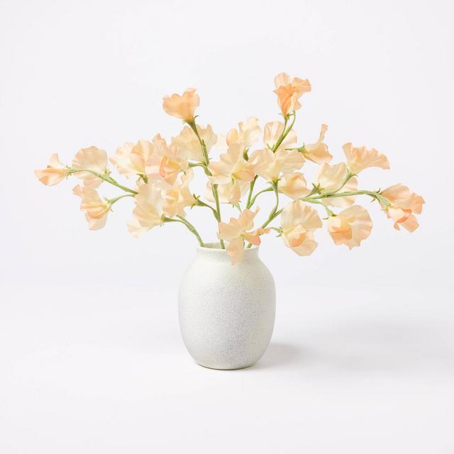 Artificial Sweet Pea Floral Arrangement - Threshold™ designed with Studio McGee