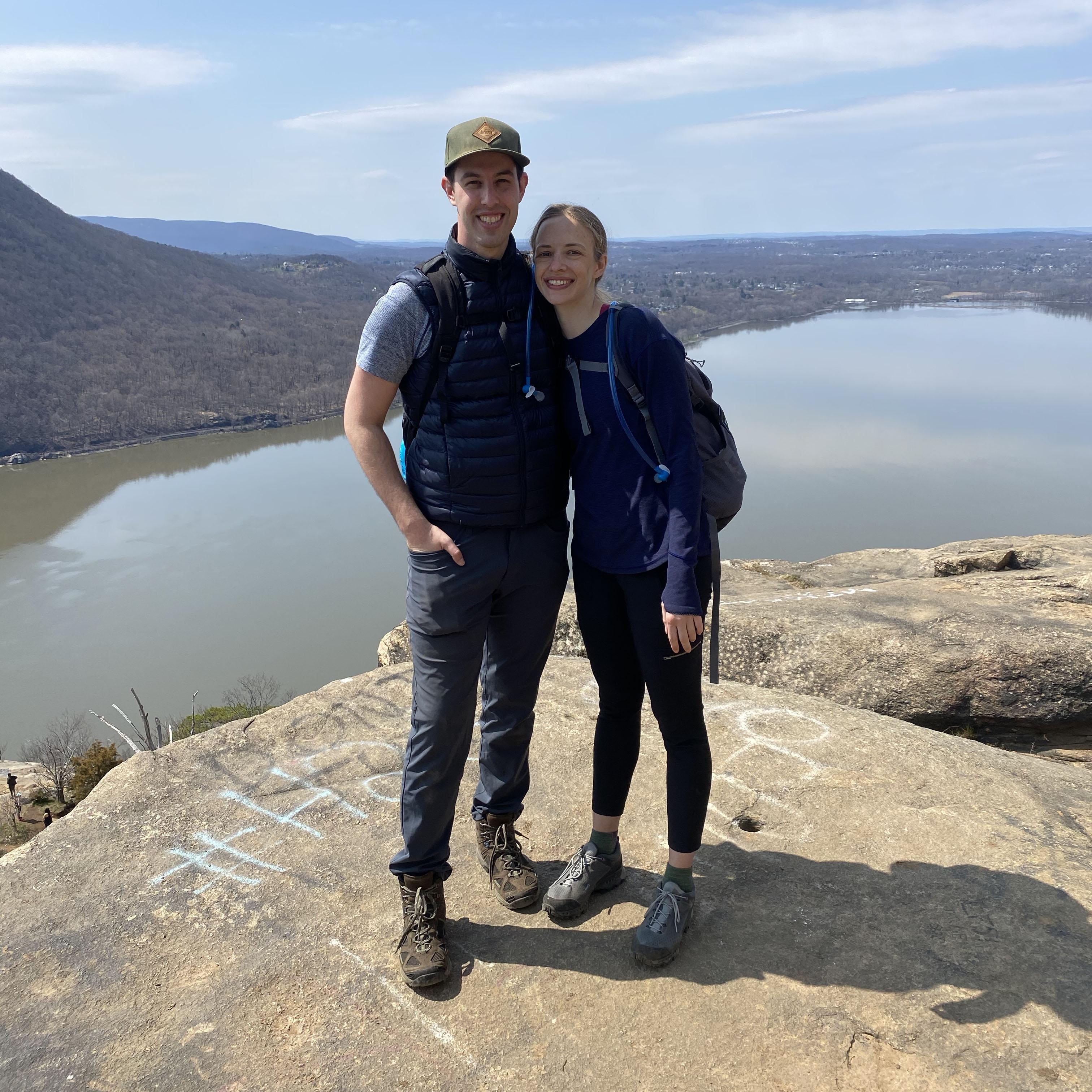 Hiking Breakneck Ridge in Cold Spring, NY, just outside NYC this past Spring
