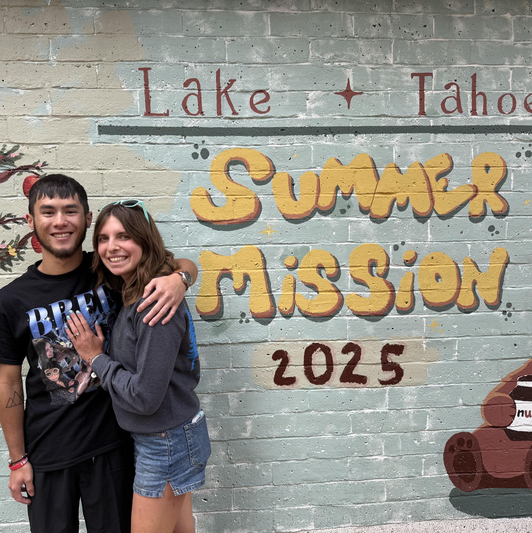 Revisiting the camp where we fell in love right after getting engaged!