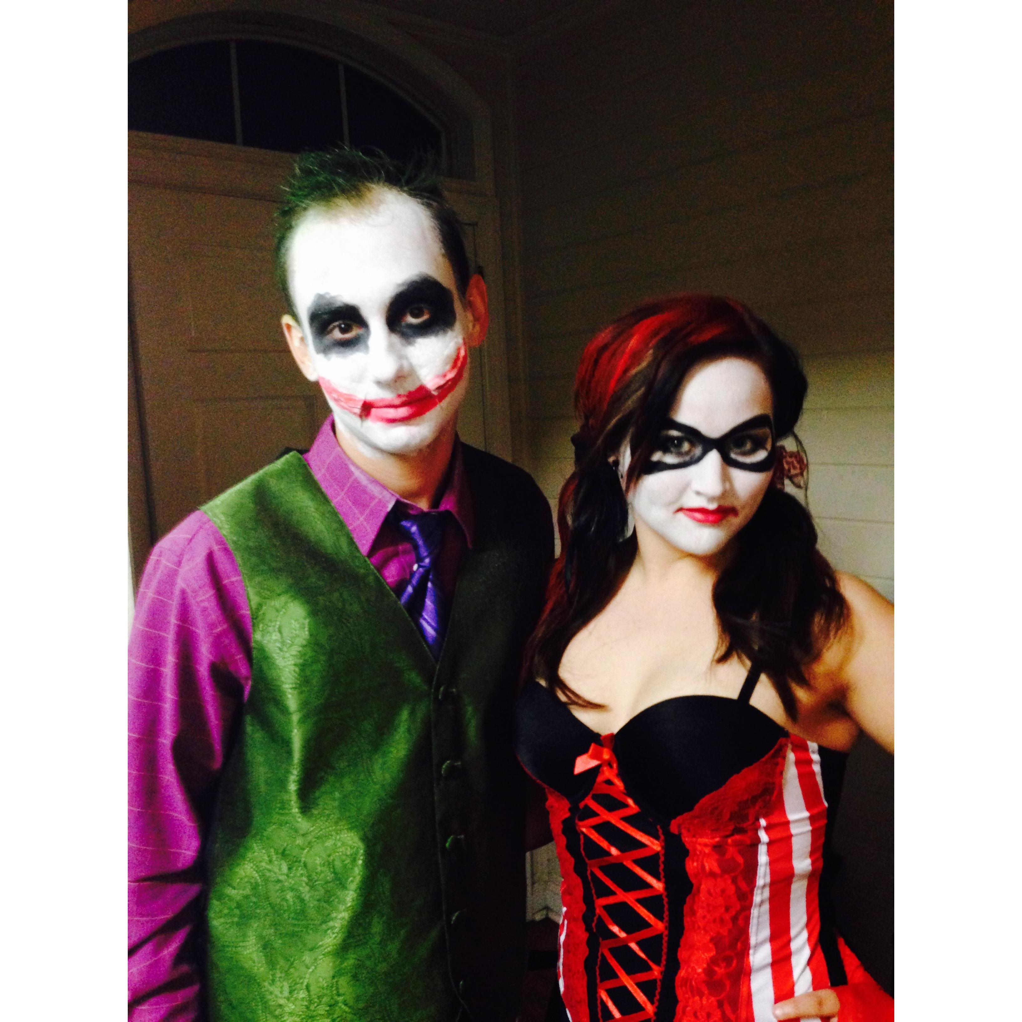 The Joker and Harley Quinn