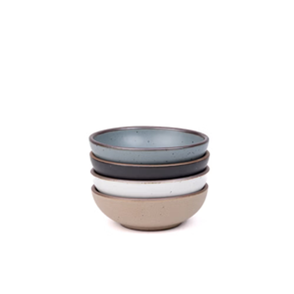 East Fork Pottery—Breakfast Bowl, 4-Pack, Classic Cool Colors