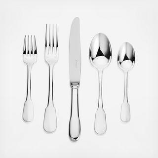 Cluny Silver Plated 5-Piece Flatware Set