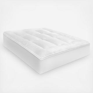 MemoryLOFT Classic Memory Foam and Fiber Mattress Topper