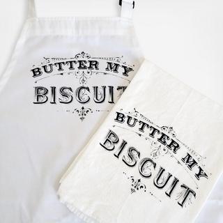 Butter My Biscuit Kitchen Towel & Apron Set
