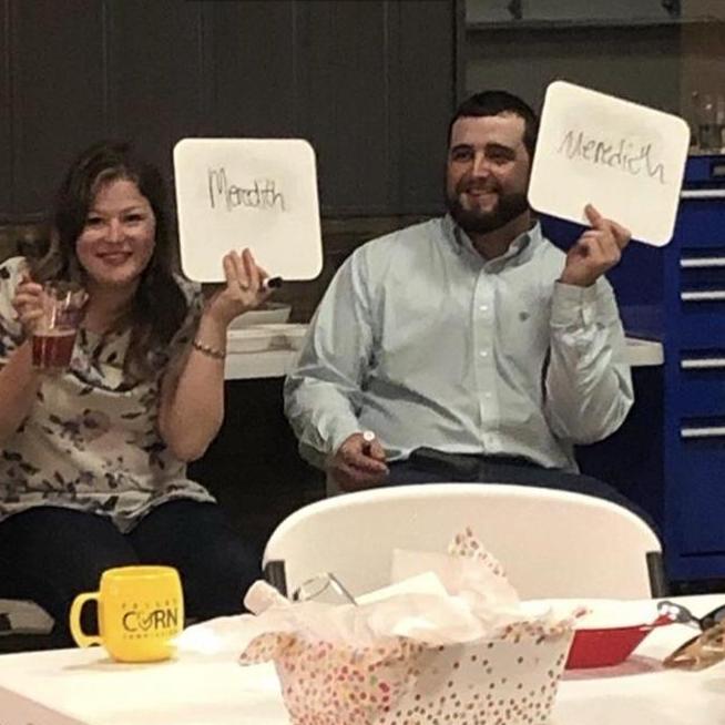 September 2019- our engagement party!