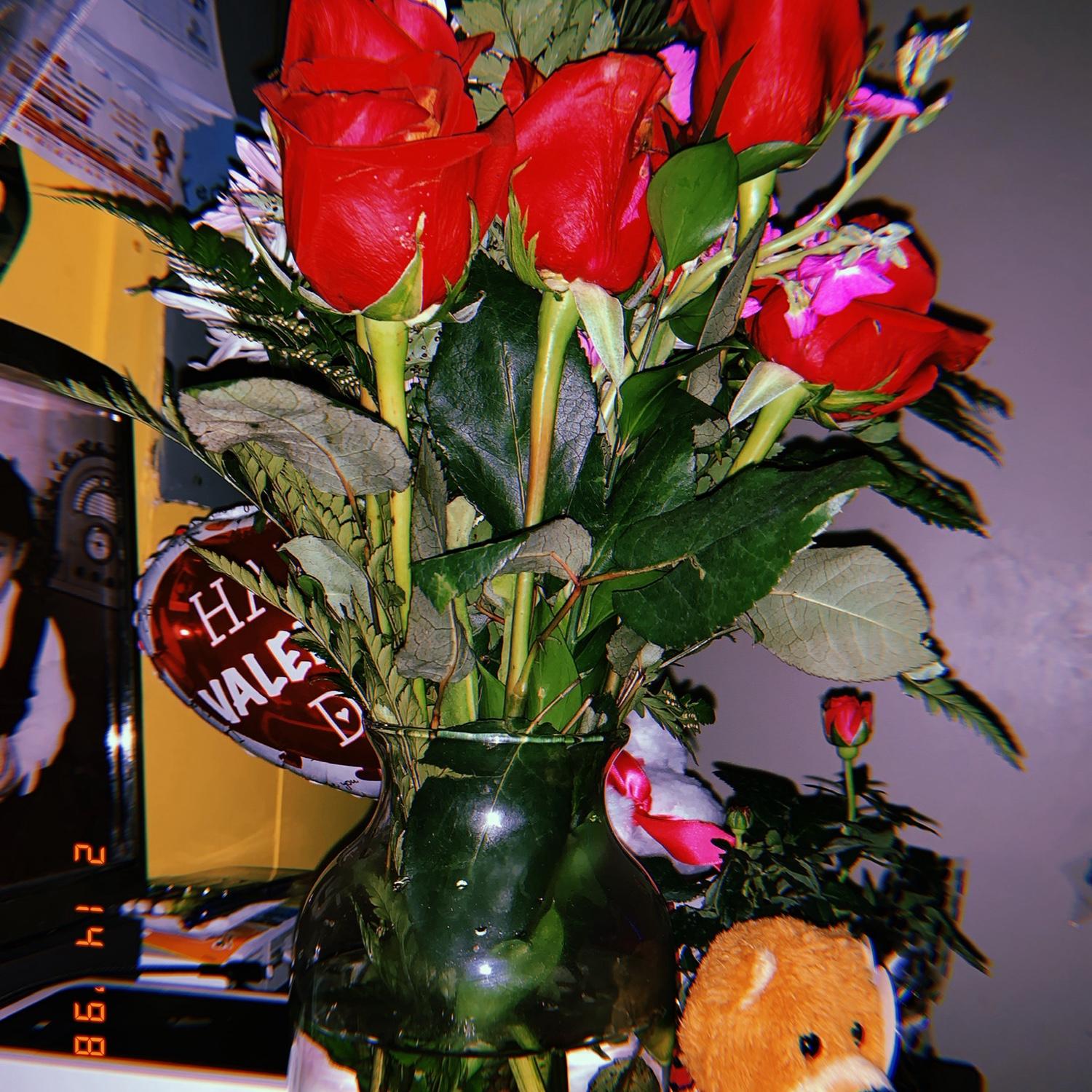 First flowers Fernando ever gifted Martha.