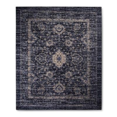 10&#39;x12&#39; Ombre Design Vintage Tufted Distressed Area Rug Indigo - Threshold&#8482;
