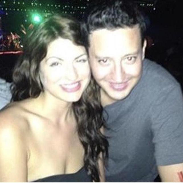 Blurry, but this is the night we met!