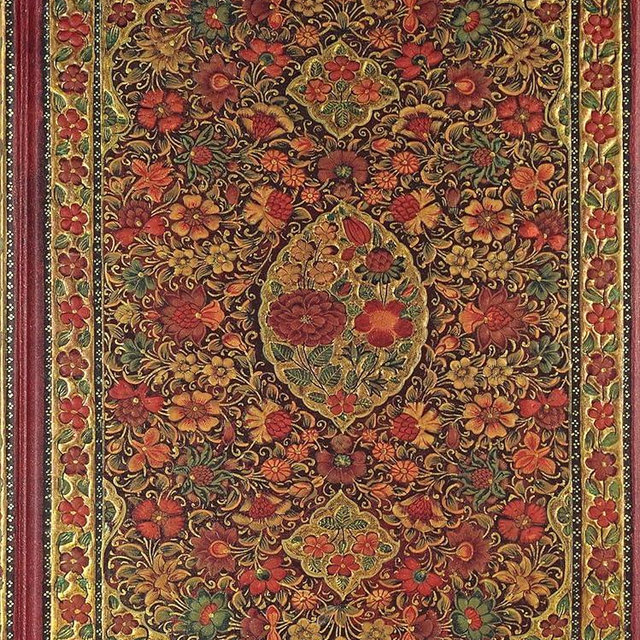 Gilded Floral Journal