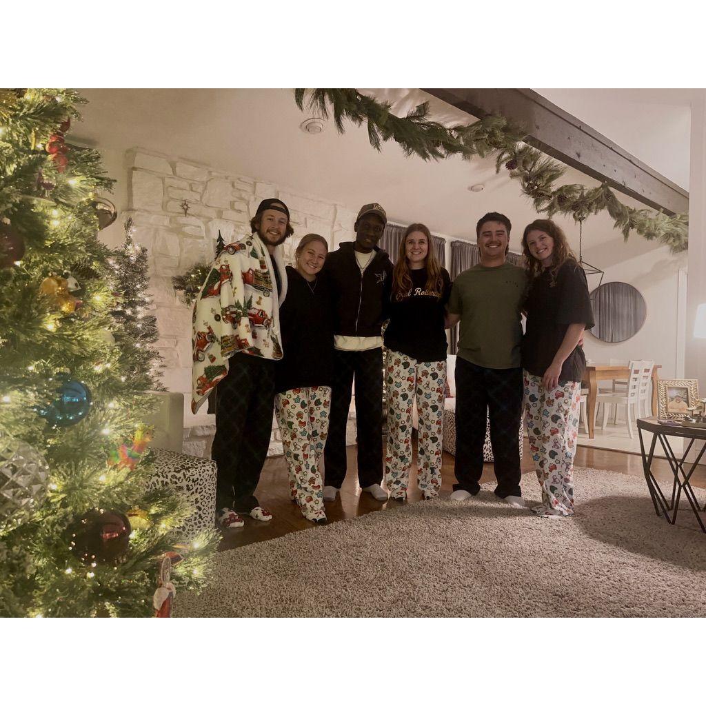 november 15, 2024 -- matching christmas pjs!