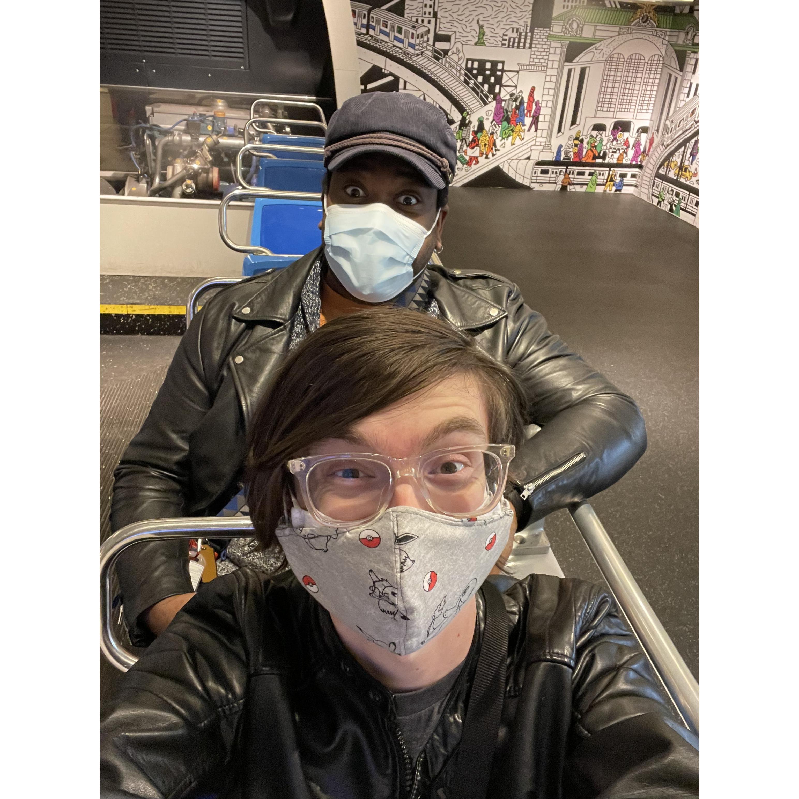 New York Transit Museum, Brooklyn, NYC.

This museum is dedicated to the development and ingenuity of New York City's vast transit systems located in a decommissioned subway station.