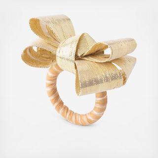 Tuxedo Napkin Ring, Set of 4