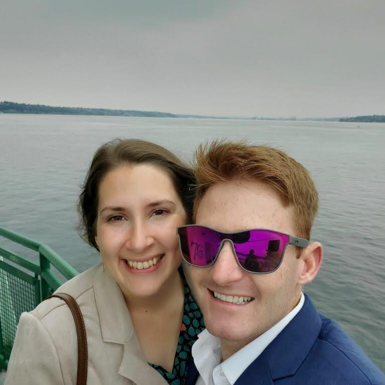 Maria was spared seasickness on this ferry, thankfully.