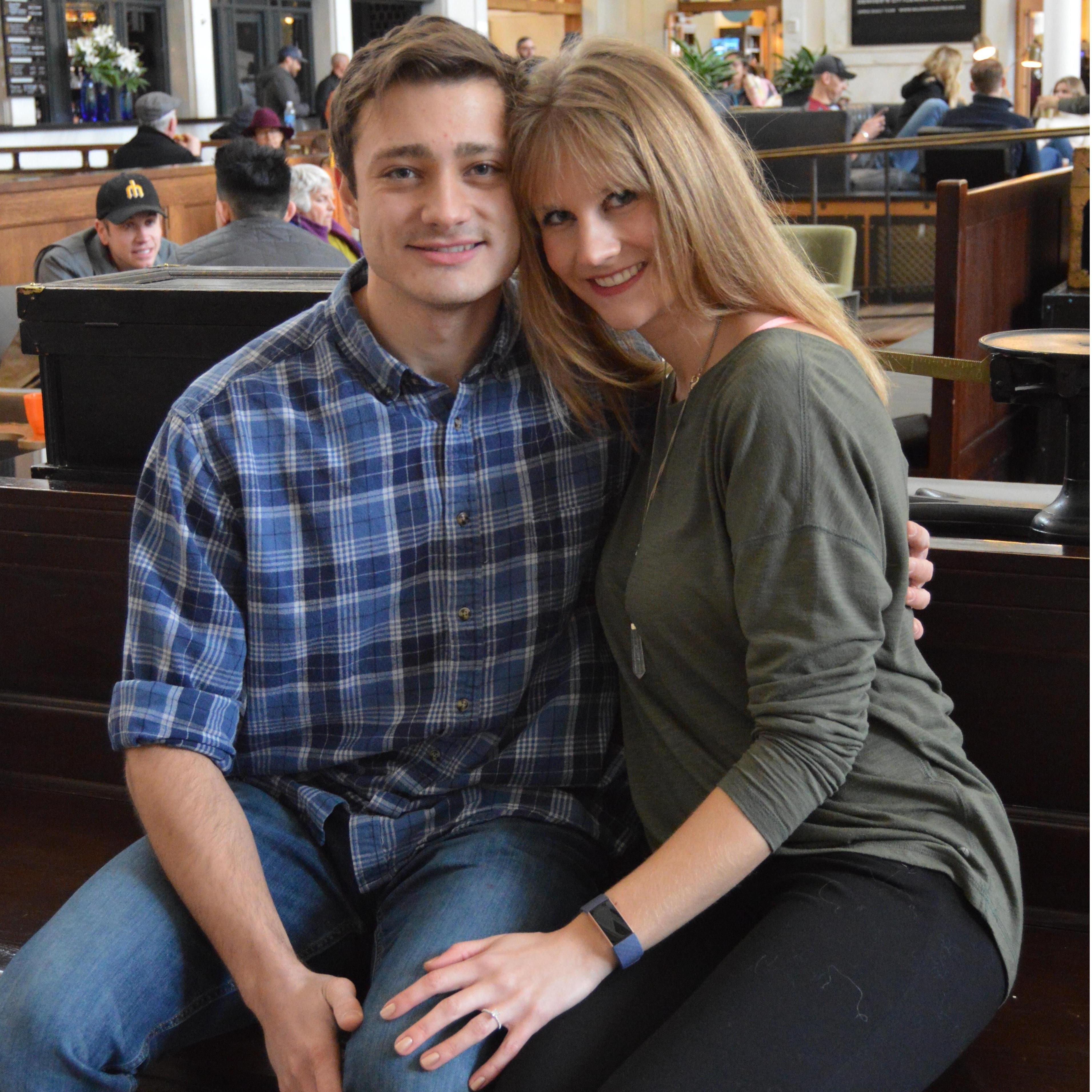 Another picture from our engagement photoshoot!