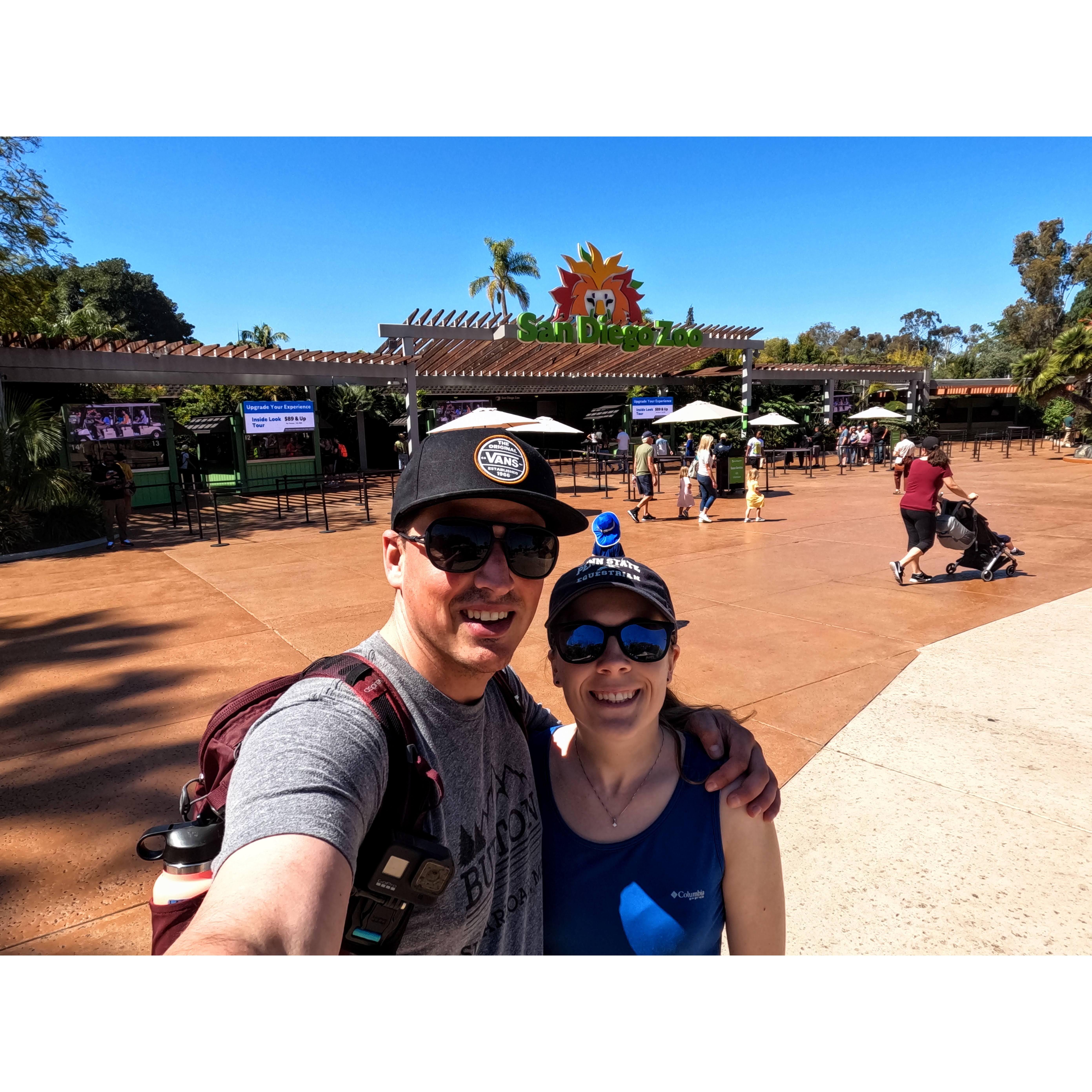 Visiting Lauren in San Diego!