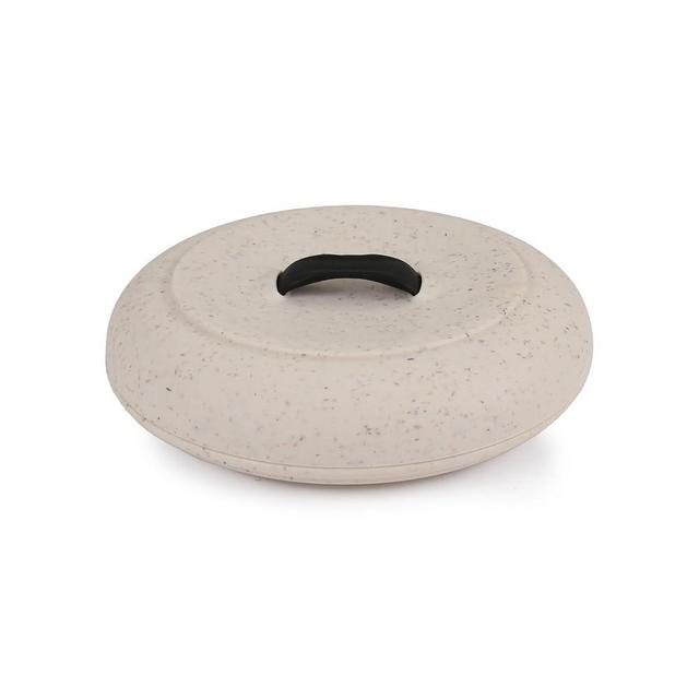 Dexas Durable Microwavable Tortilla Warmer 8.75 Inches, Oat Granite Color, Perfect for Warming Tortillas, Bread, Pancakes, Cornbread
