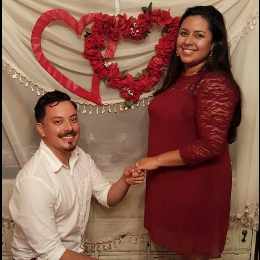 He asked... I said yes!