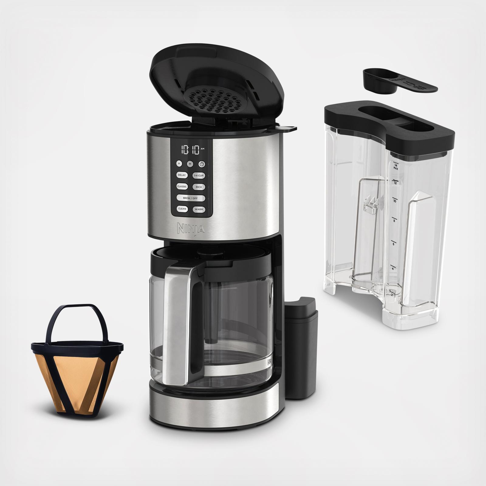 Calphalon 14-Cup Programmable Stainless Steel Drip Coffee Maker Glass  Carafe