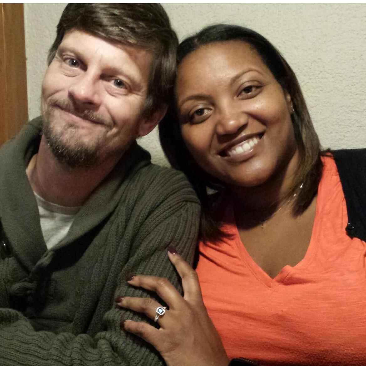 The night we got engaged.