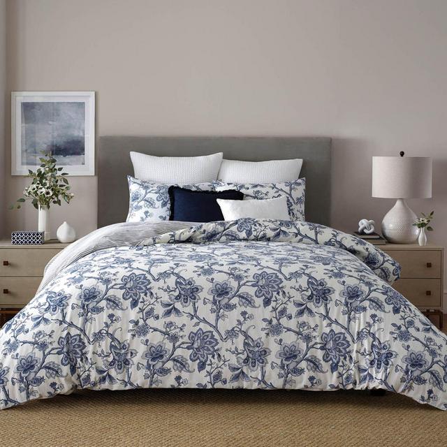 Wamsutta® Norwich 3-Piece King Duvet Cover Set in Blue