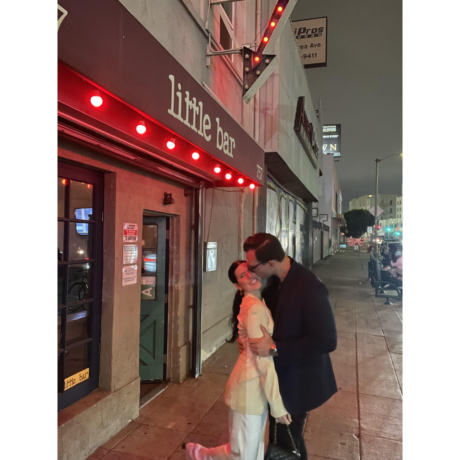 9.2.23 Los Angeles "our anniversary and where we first met"