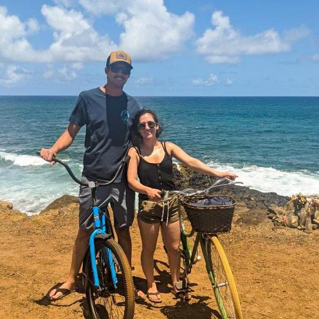 Biking in Kauai