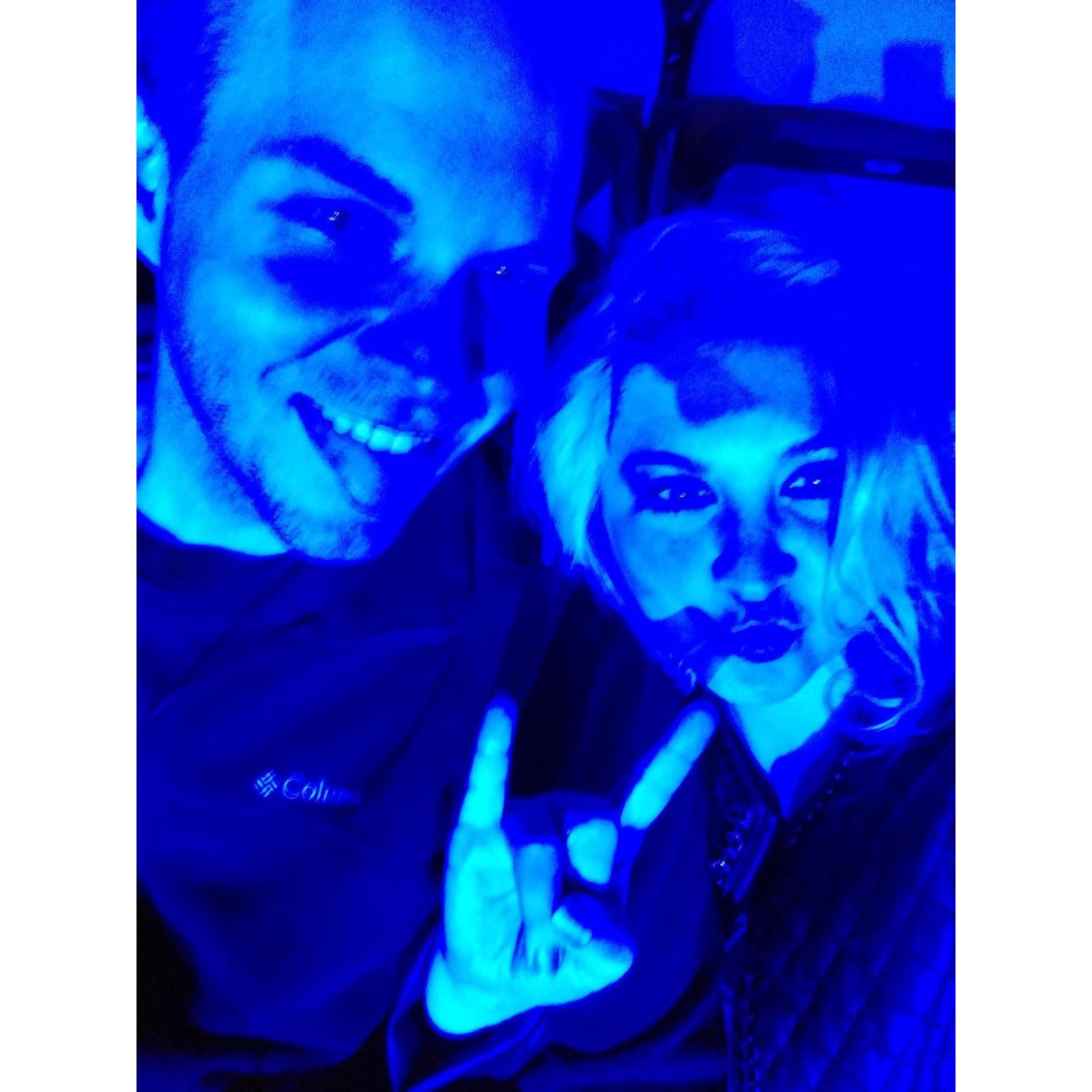 Rockin out at our first Metallica concert