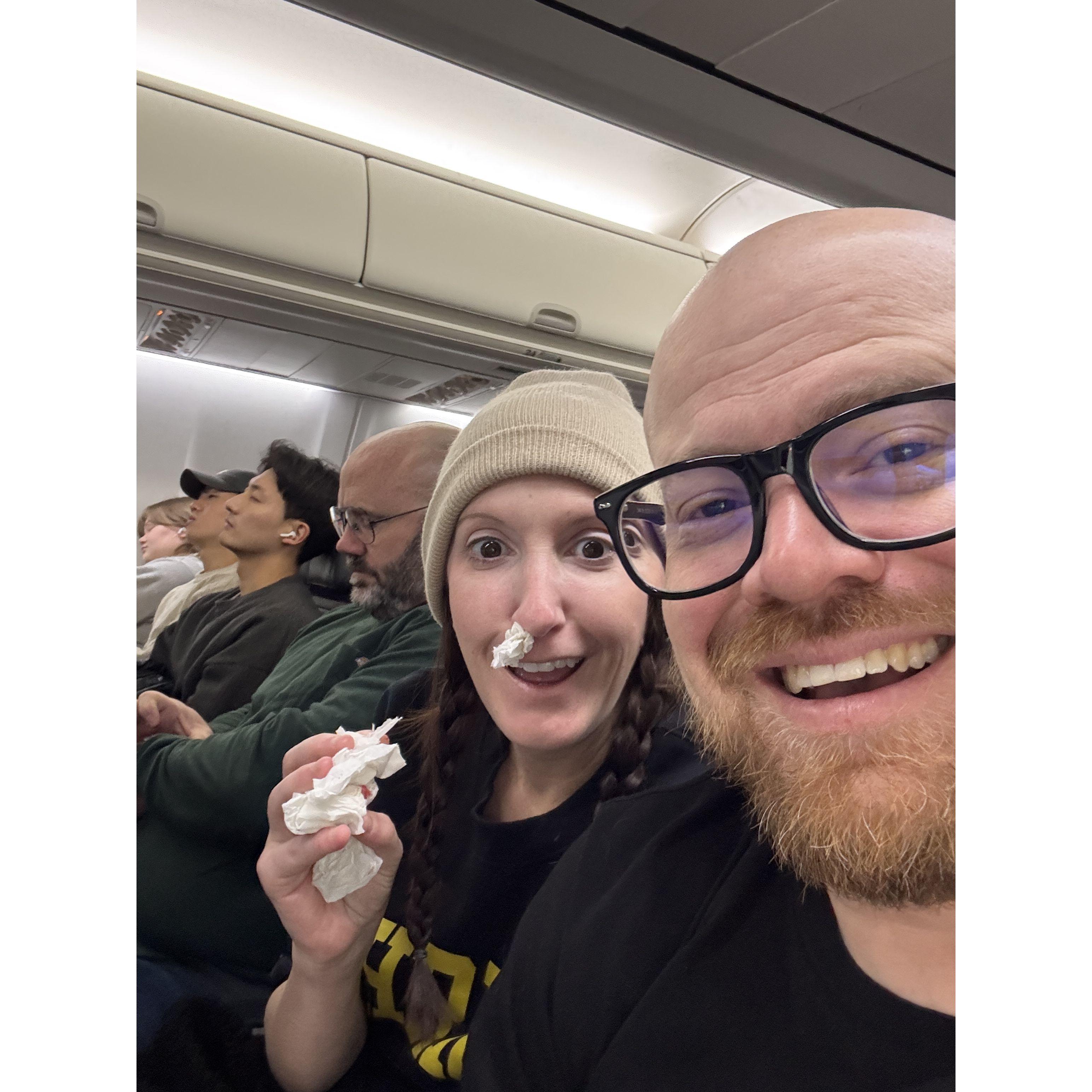 Airplane drippage