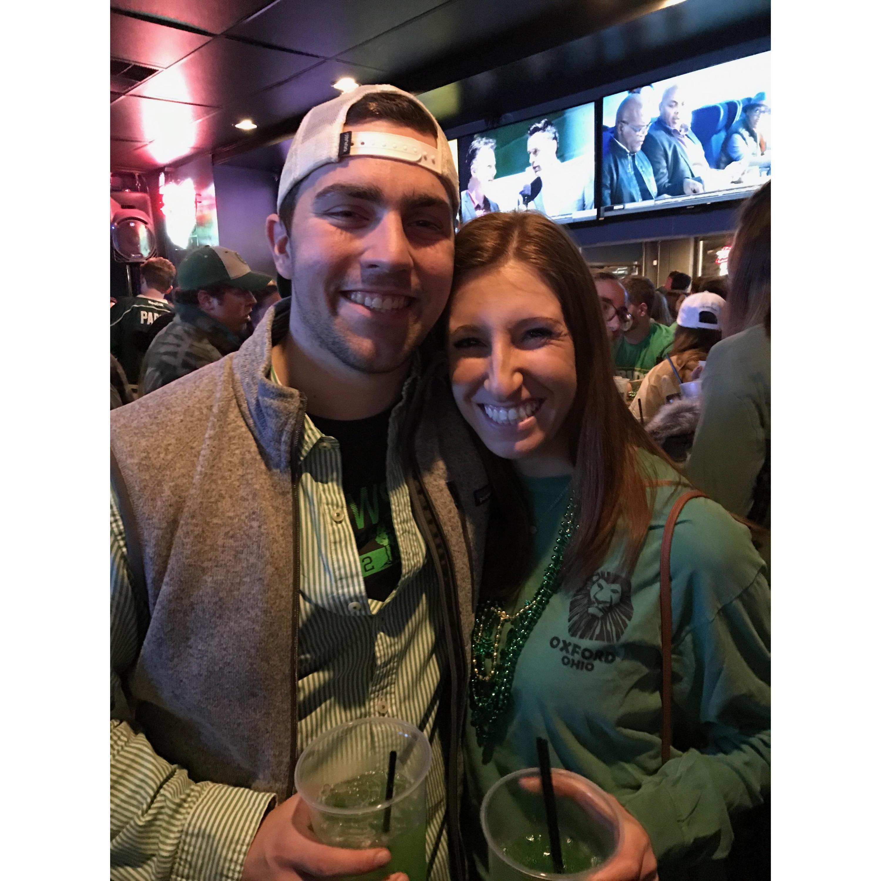 Celebrating Green Beer Day!