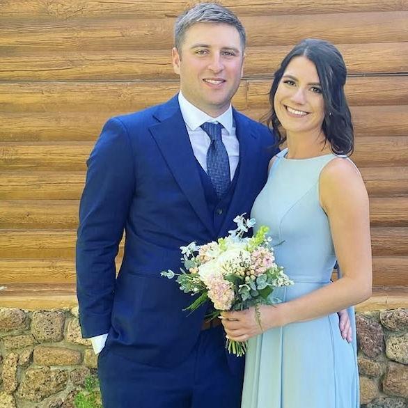 Celebrating our dear friends, John & Michelle's wedding