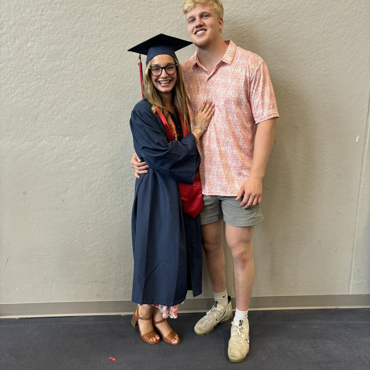 Madison’s graduation from Shenandoah University, May 2024