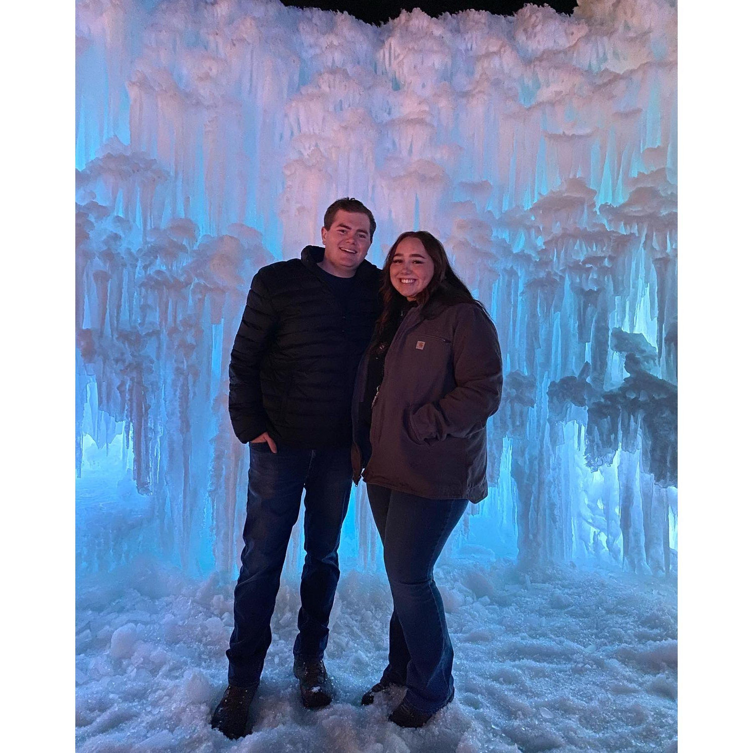 Our first photo together!