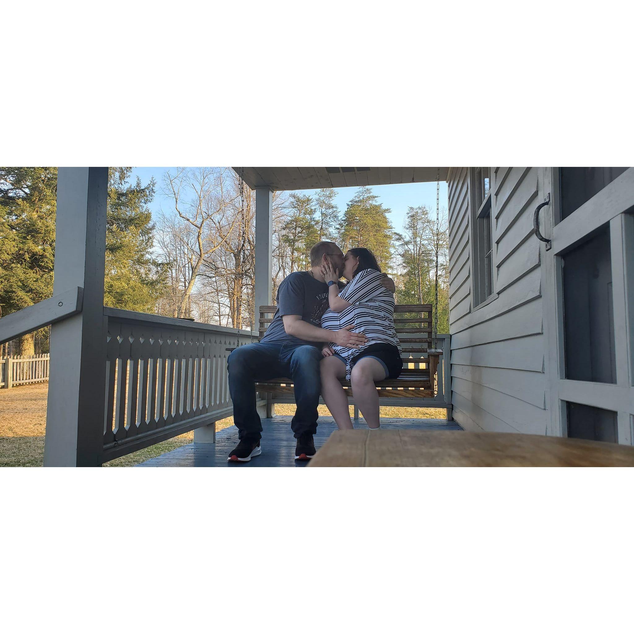 Days before we got to see Benjamin for the first time