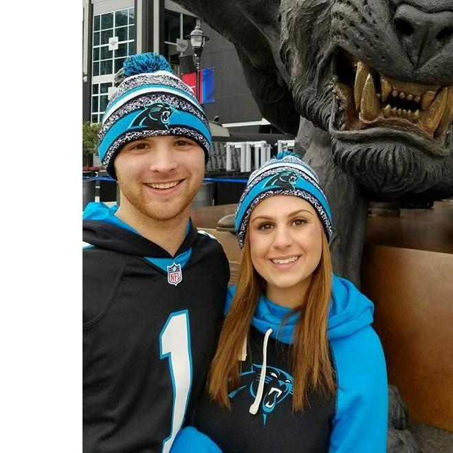 Our first panthers game!